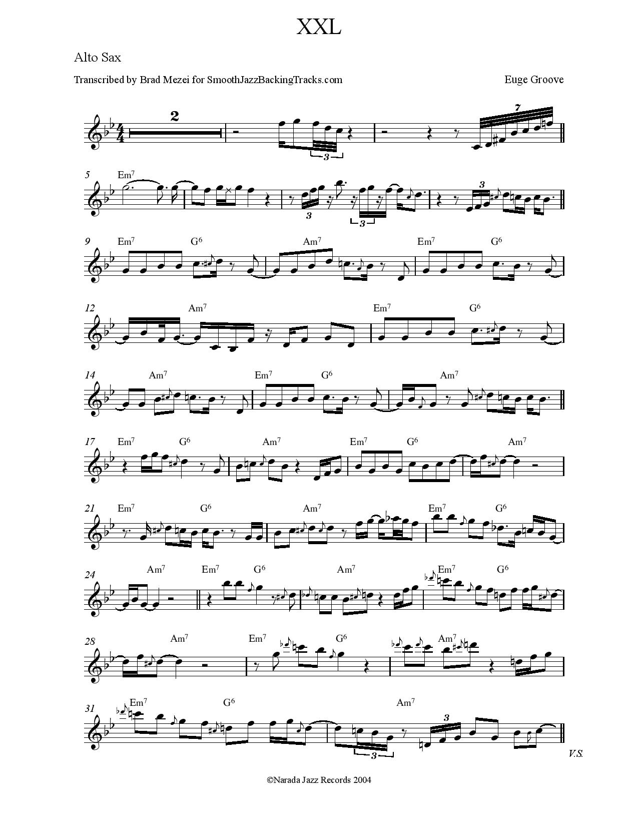 Smooth jazz sax backing tracks page 3 in alphabetical order.